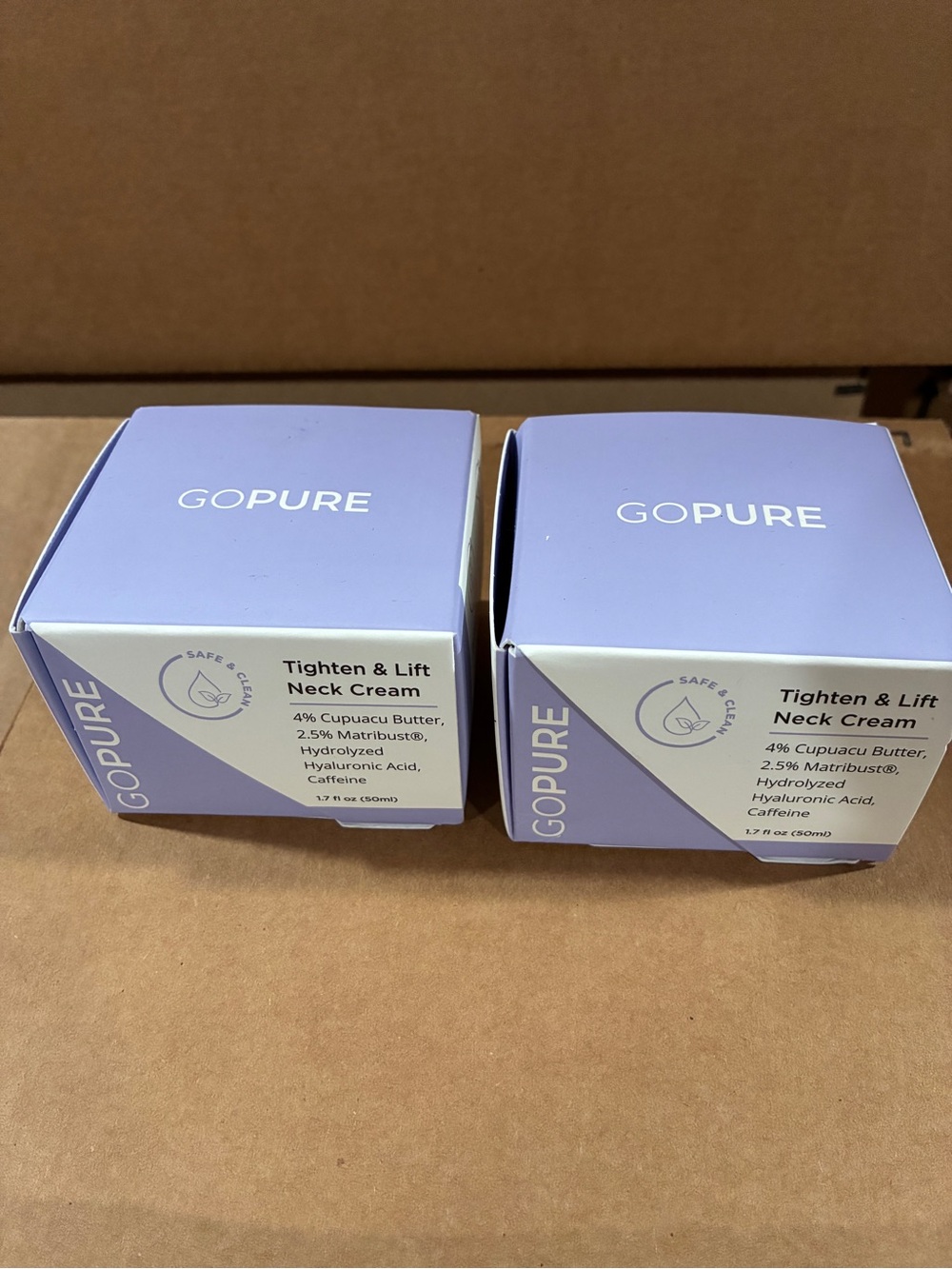 Go Pure Neck Cream! New In Box. Exp 03/2028